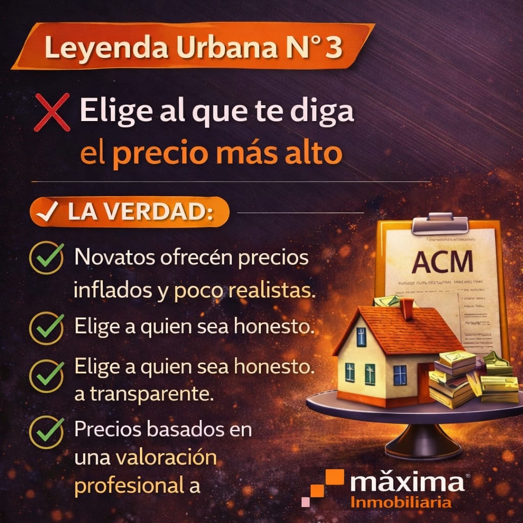 Leyenda Urbana Inmobiliaria Nº 3: El peligro de elegir el precio más alto